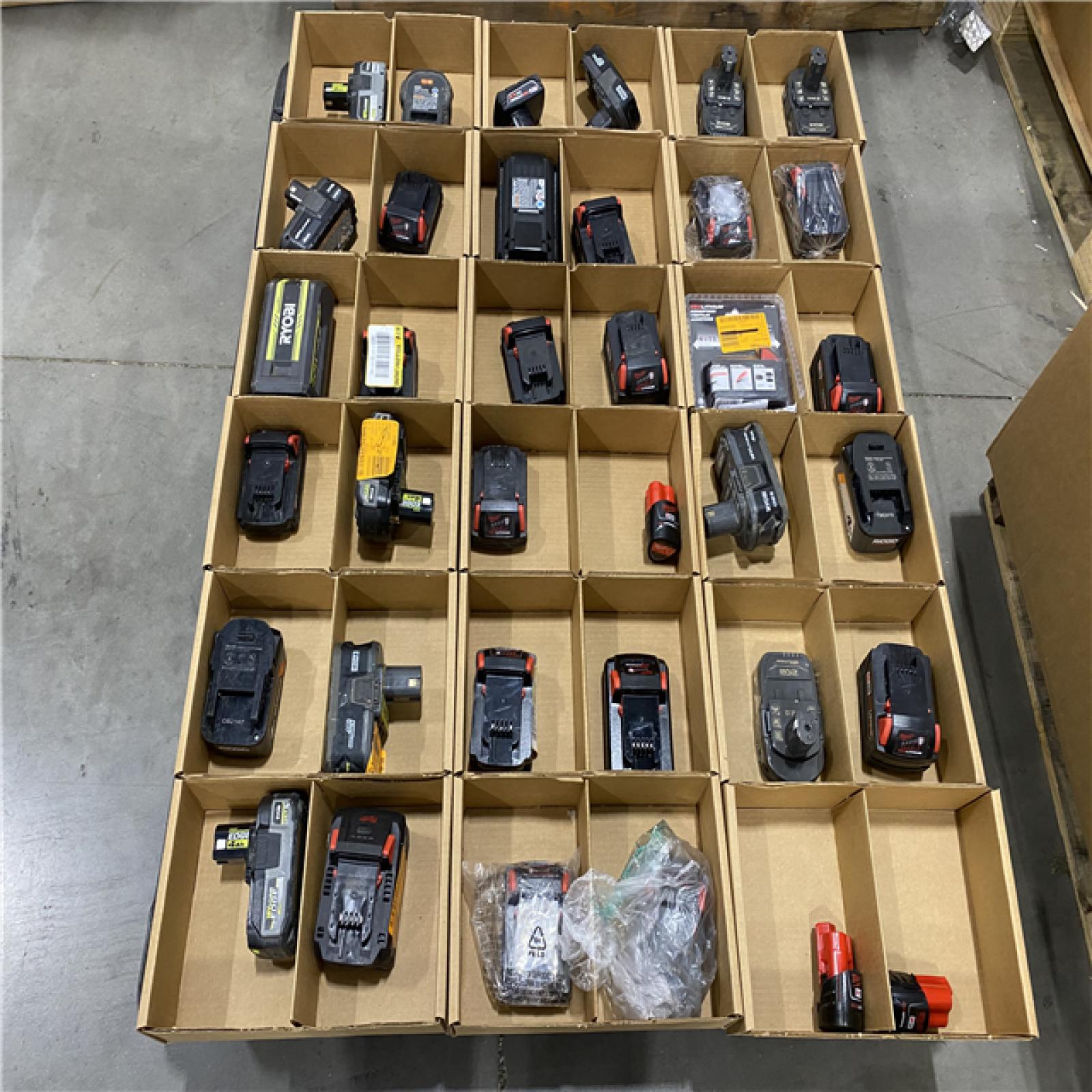 DALLAS LOCATION - AS-IS BATTERY PALLET