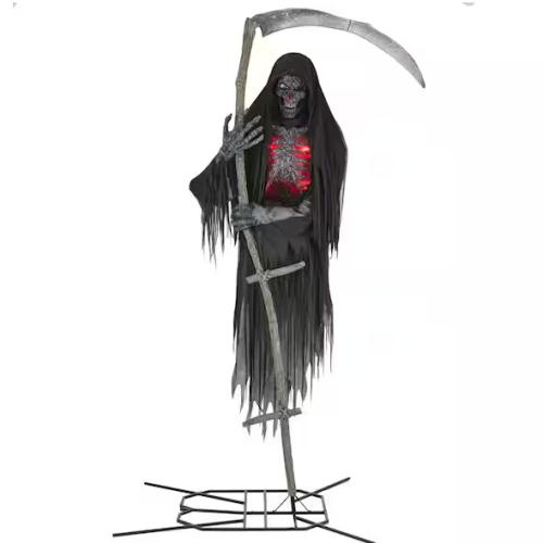 DALLAS LOCATION - Home Accents Holiday 12 ft. Giant-Sized Animated LED Levitating Reaper