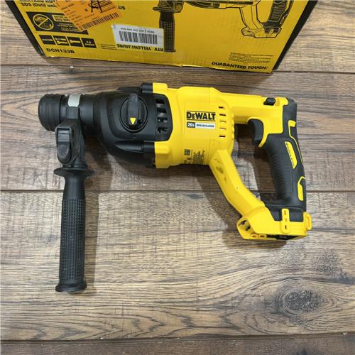 AS-IS DEWALT 20V MAX Cordless Brushless 1 in. SDS Plus D-Handle Concrete and Masonry Rotary Hammer (Tool Only)