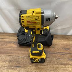 AS IS DEWALT 20V MAX* XR 1/2  High Torque Impact Wrench with Hog Ring Anvil