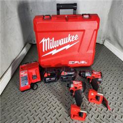 HOUSTON LOCATION - AS-IS M18 FUEL 18V Lithium-Ion Brushless Cordless Hammer Drill and Impact Driver Combo Kit (2-Tool) with 2 Batteries