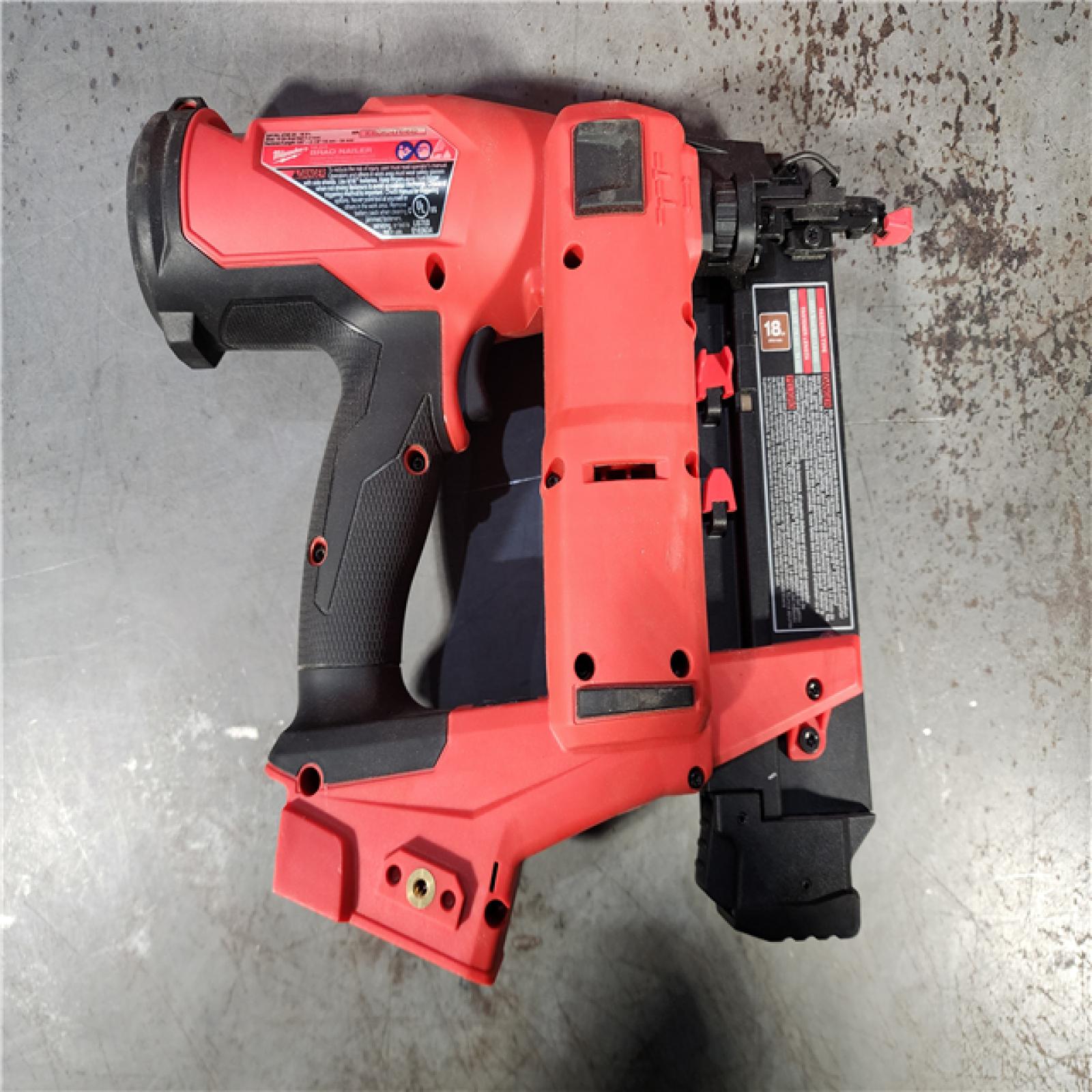 HOUSTON LOCATION - AS-IS Milwaukee M18 Fuel 18V Brushless 18-Gauge Brad Nailer 2746-20 (Bare Tool)