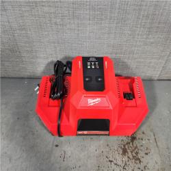 HOUSTON LOCATION - AS-IS M18 18V Lithium-Ion REDLITHIUM FORGE 8.0 Ah Battery Pack with M18 18V Dual Bay Simultaneous Super Charger