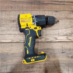 AS-IS DeWalt ATOMIC 20-Volt Lithium-Ion Cordless 1/2 in. Compact Hammer Drill with 3.0Ah Battery, Charger and Bag