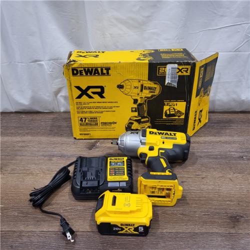 AS-IS DEWALT 20V MAX* XR 1/2  High Torque Impact Wrench with Hog Ring Anvil