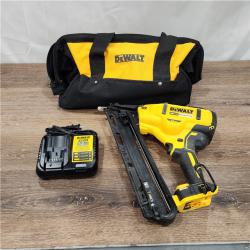 AS-IS DEWALT 20V MAX XR 15 Ga. Cordless 34 Deg Nailer