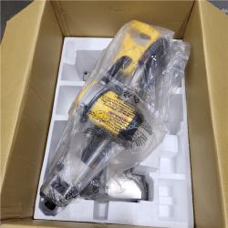 AS-IS DEWALT 15 Amp Corded 12 in. Double Bevel Sliding Compound Miter Saw, Blade Wrench and Material Clamp