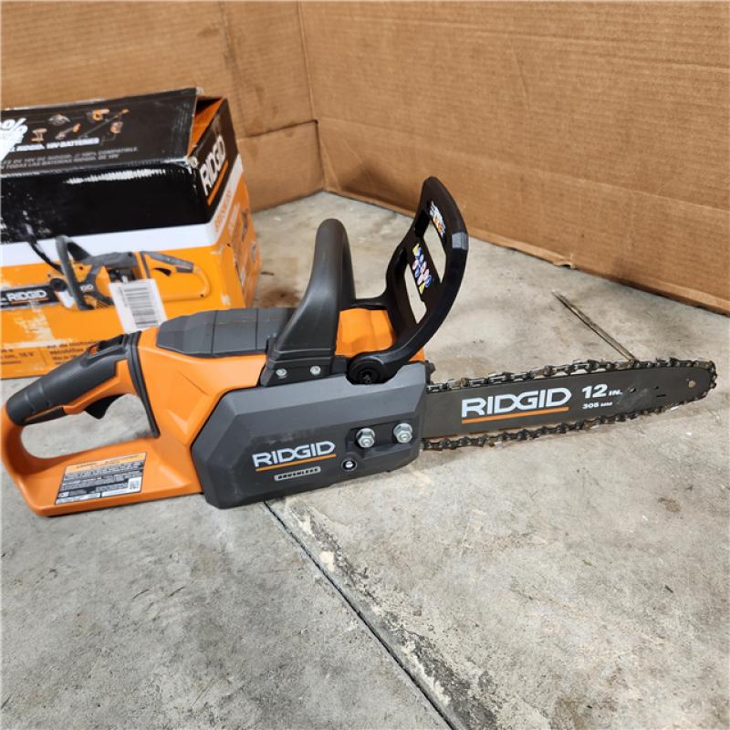 Ridgid cheap battery chainsaw