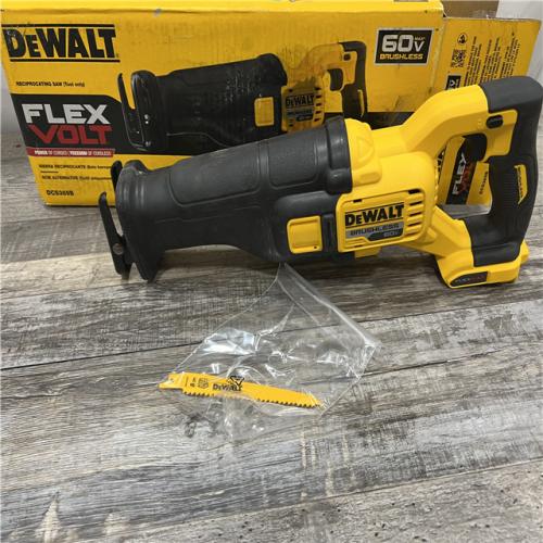 AS-IS DeWalt DCS389B FLEXVOLT 60V MAX Cordless Brushless Reciprocating Saw (Tool-Only)