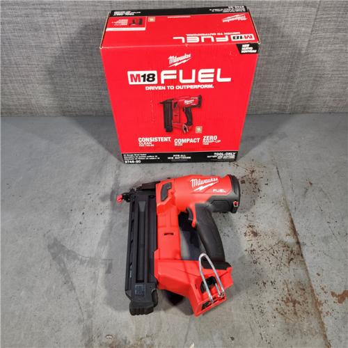 HOUSTON LOCATION - AS-IS (APPEARS LIKE NEW) Milwaukee M18 Fuel 18V Brushless 18-Gauge Brad Nailer 2746-20 (Bare Tool)