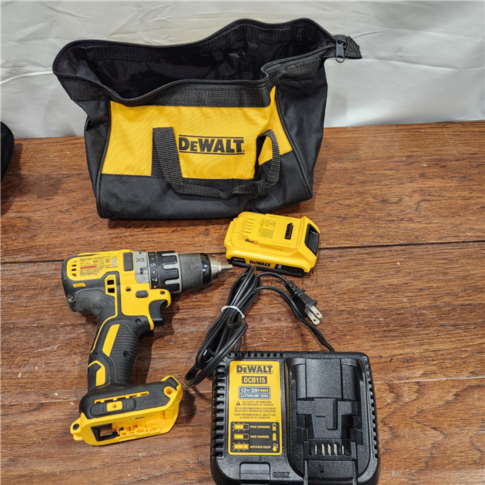 AS-IS DEWALT 20V MAX XR Brushless 1/2 Cordless Drill/Driver Kit