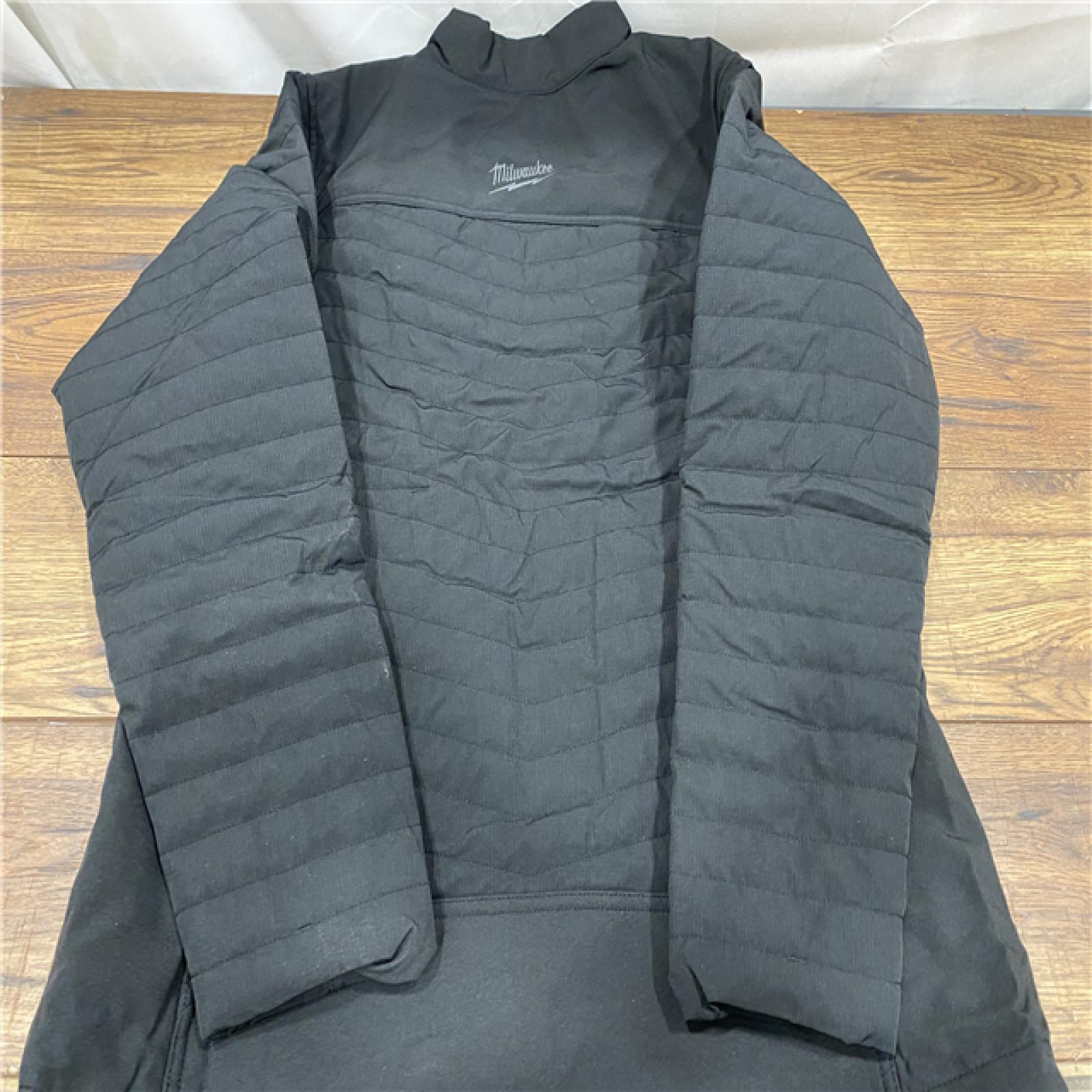 AS IS Heated Jacket,Zipper,L,Polyester