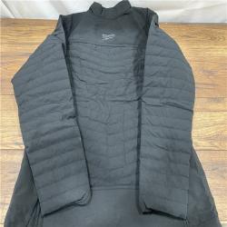 AS IS Heated Jacket,Zipper,L,Polyester