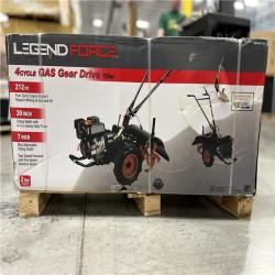 DALLAS LOCATION - Legend Force 20 in. 212 cc Gas Rear Tine Tiller, Forward/Reverse (7IN MAX DEPTH)