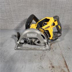 HOUSTON LOCATION - AS-IS DEWALT FLEXVOLT 60V MAX Cordless Brushless 7-1/4 in. Wormdrive Style Circular Saw (Tool Only)