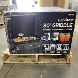 DALLAS LOCATION -Blackstone 30 Culinary Omnivore Griddle with Hood 2-Burner Liquid Propane Flat Top Grill 2 Units