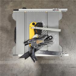 As-Is - DEWALT 15 Amp Corded 8-1/4 in. Compact Portable Jobsite Table Saw