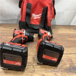 AS IS Milwaukee M18 Compact Brushless 2-Tool Combo Kit