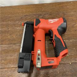 AS-ISMilwaukee 2540-20 12V 23 Gauge Cordless Pin Nailer (Tool Only)