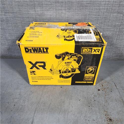 HOUSTON LOCATION - AS-IS DeWALT DCS565B 20V Max Brushless 6.5   Cordless Circular Saw (TOOL ONLY)