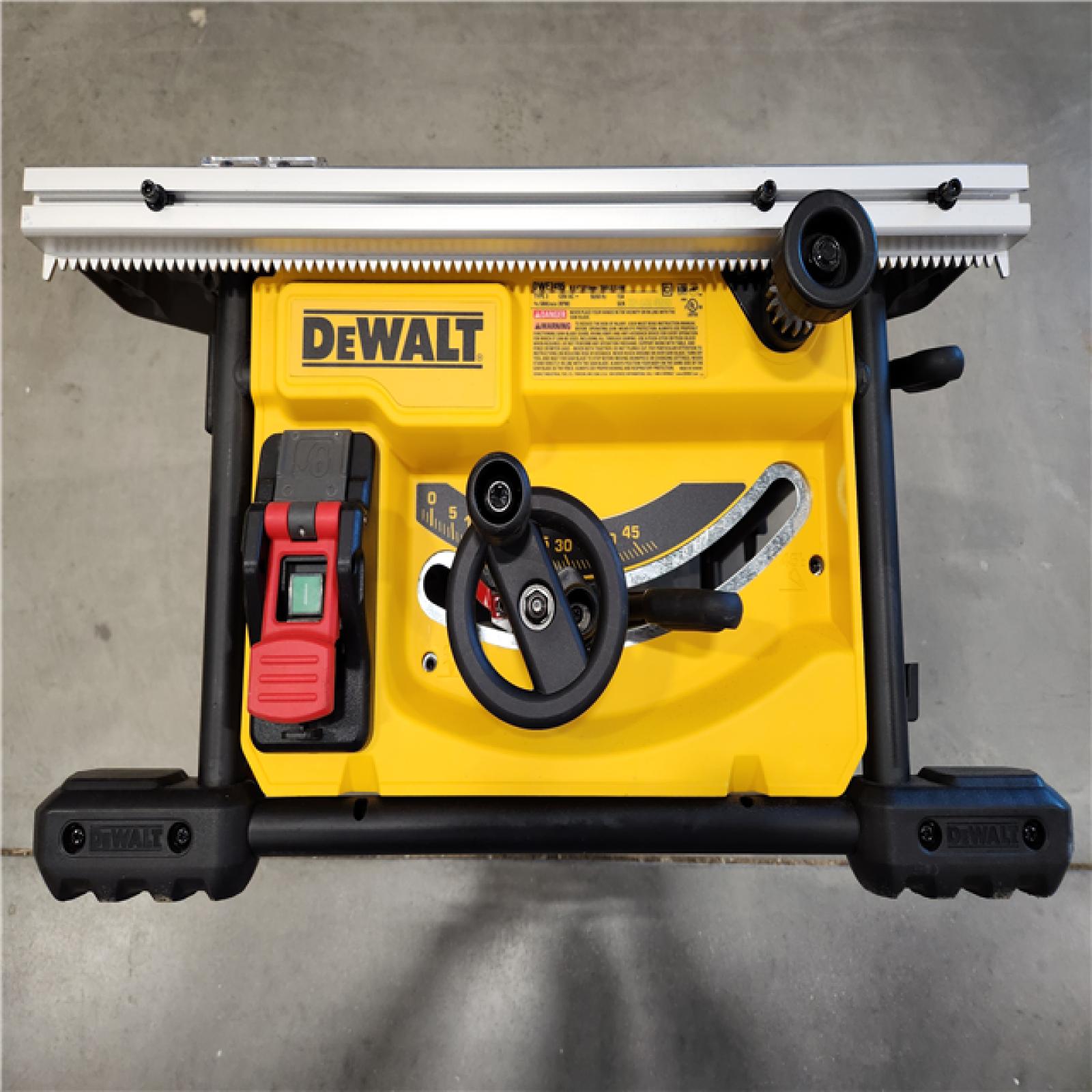 As Is Dewalt 15 Amp Corded 8 1 4 In Compact Portable Jobsite Tablesaw