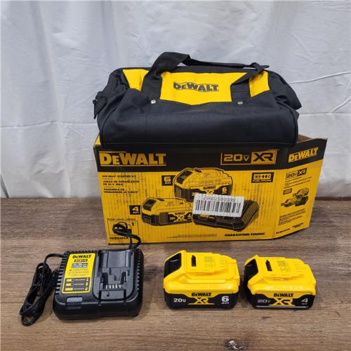 AS-IS Dewalt-DCB246CK 20V MAX* Lithium Ion Starter Kit