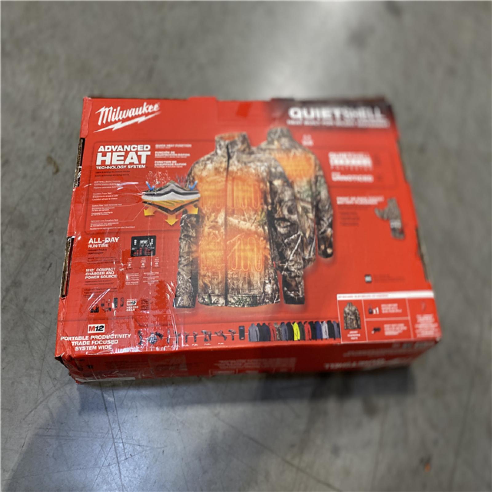 NEW! - Milwaukee M12™ Heated Quietshell Jacket Kit - LG - Camouflage