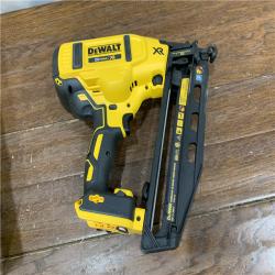 AS-ISDeWalt DCN660D1 20V 16 Gauge Cordless Angled Finish Nailer Kit W/ 2Ah Battery