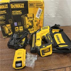 AS-ISDeWalt DCN623D1 20-Volt MAX Atomic Compact Cordless Pin Nailer Kit  Brushless Motor  23 Gauge  Battery - Quantity 1