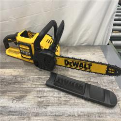 AS-IS DeWalt FLEXVOLT 60V MAX Lithium-Ion Brushless Cordless 16in. Chainsaw Kit