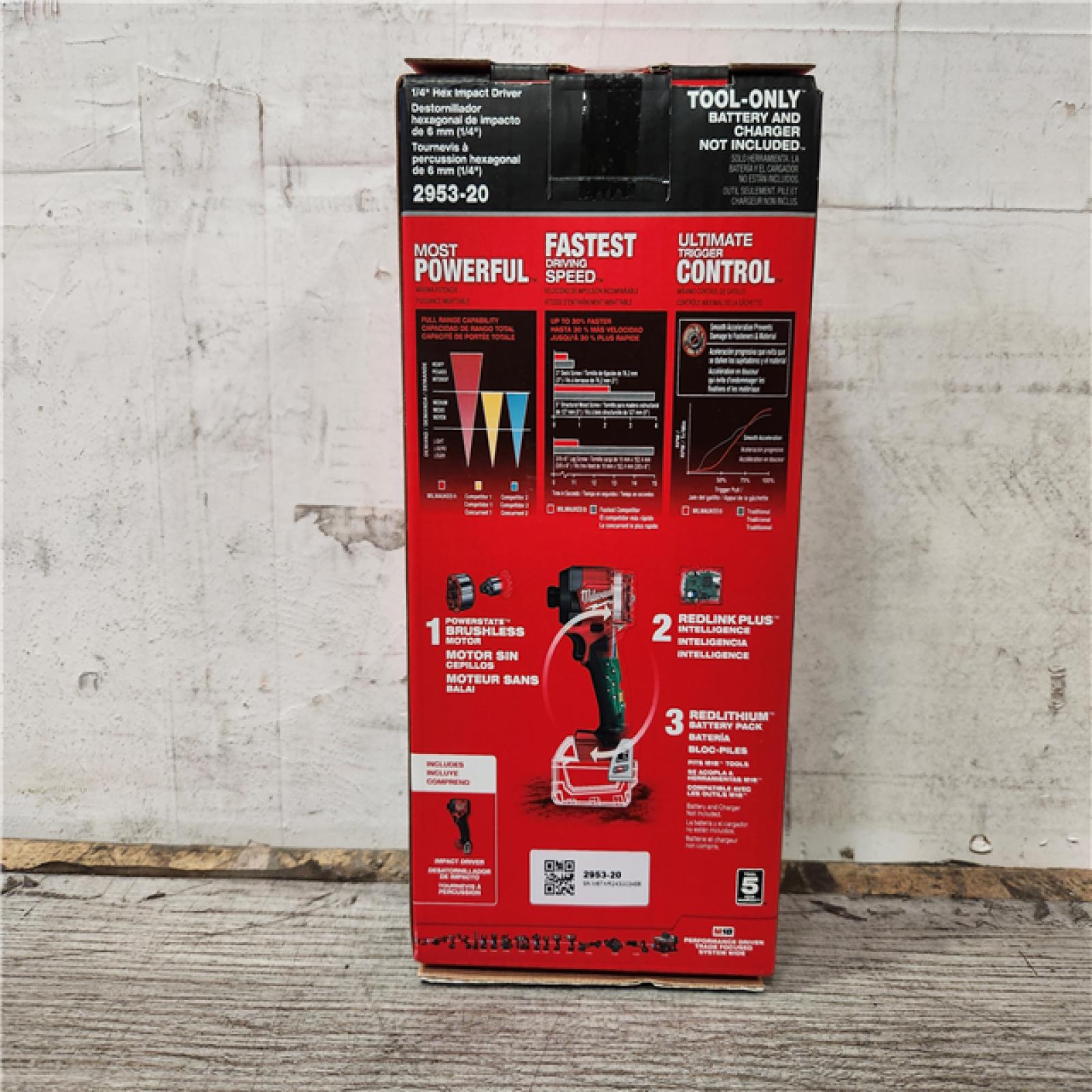 Phoenix Location NEW Milwaukee M18 FUEL 18V Lithium-Ion Brushless Cordless 1/4 in. Hex Impact Driver (Tool-Only)