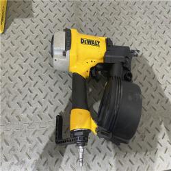 Houston location AS-IS DEWALT DW66C-1 2-1/2 Inch 15 Degree Coil Siding and Fencing Nailer