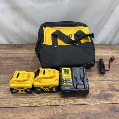 AS IS Dewalt-DCB246CK 20V MAX* Lithium Ion Starter Kit