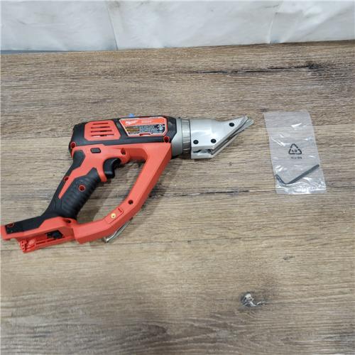 AS-IS Milwaukee M18 18-volt Lithium-ion Cordless 18-gauge Double Cut Metal Shear  Bare Tool