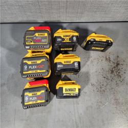 HOUSTON LOCATION - AS-IS DEWALT BATTERY PACK QTY - 15