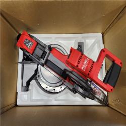 AS-IS Milwaukee M18 FUEL Cordless Brushless Dual-Bevel Sliding Compound 10 in. Miter Saw Kit