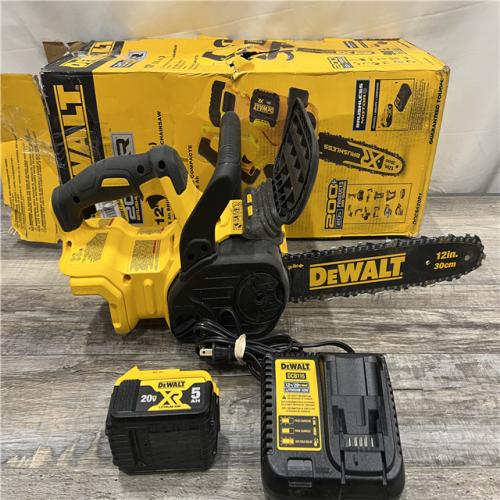 AS-IS DEWALT 20V MAX Brushless Cordless 12in. Chainsaw Kit