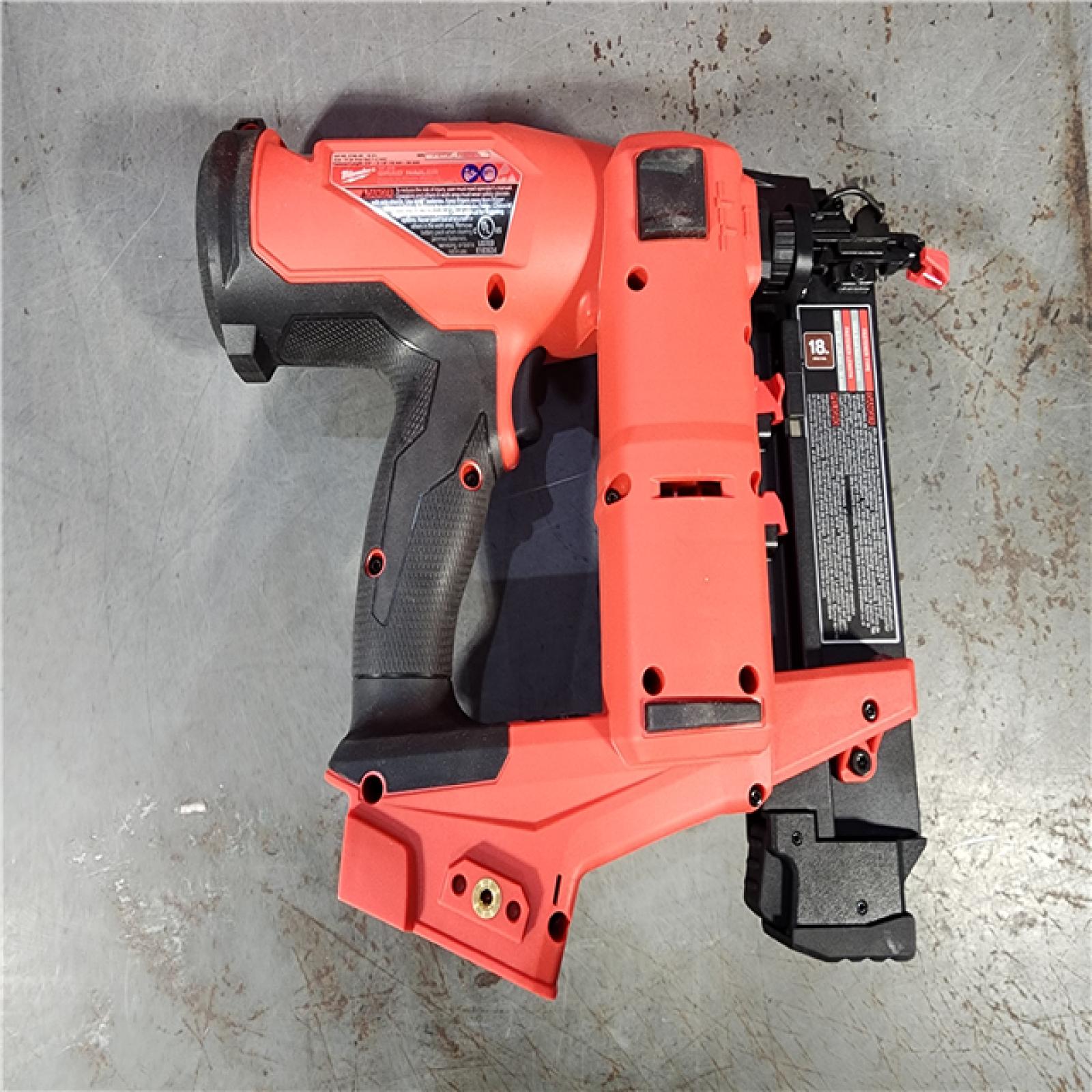 HOUSTON LOCATION - AS-IS Milwaukee M18 Fuel 18V Brushless 18-Gauge Brad Nailer 2746-20 (Bare Tool)