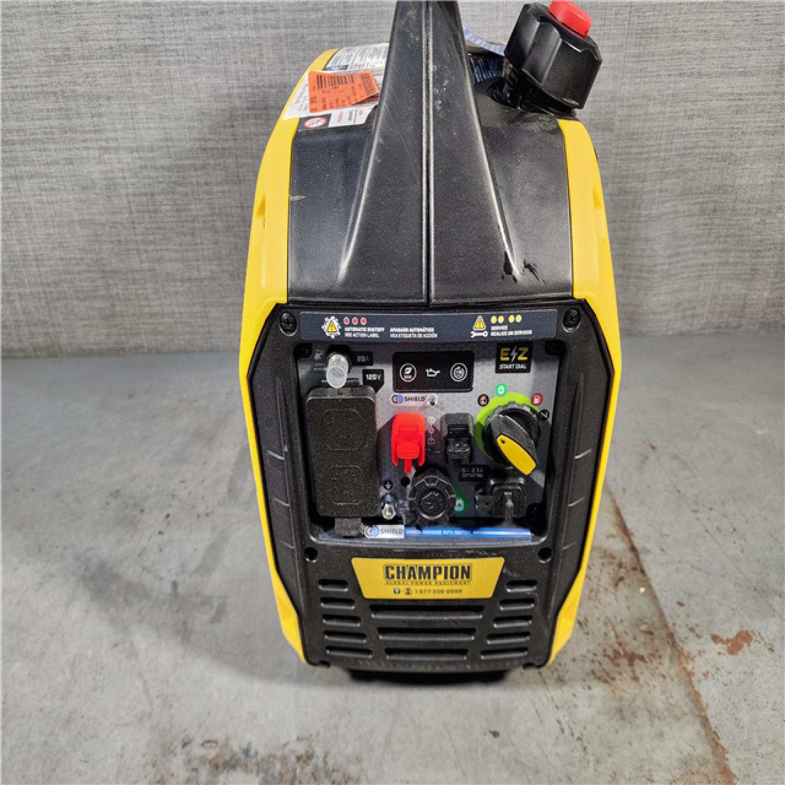 HOUSTON LOCATION - AS-IS 2500-Watt Ultralight Gasoline and Propane Powered Dual Fuel Inverter Generator with CO Shield and Quiet Technology