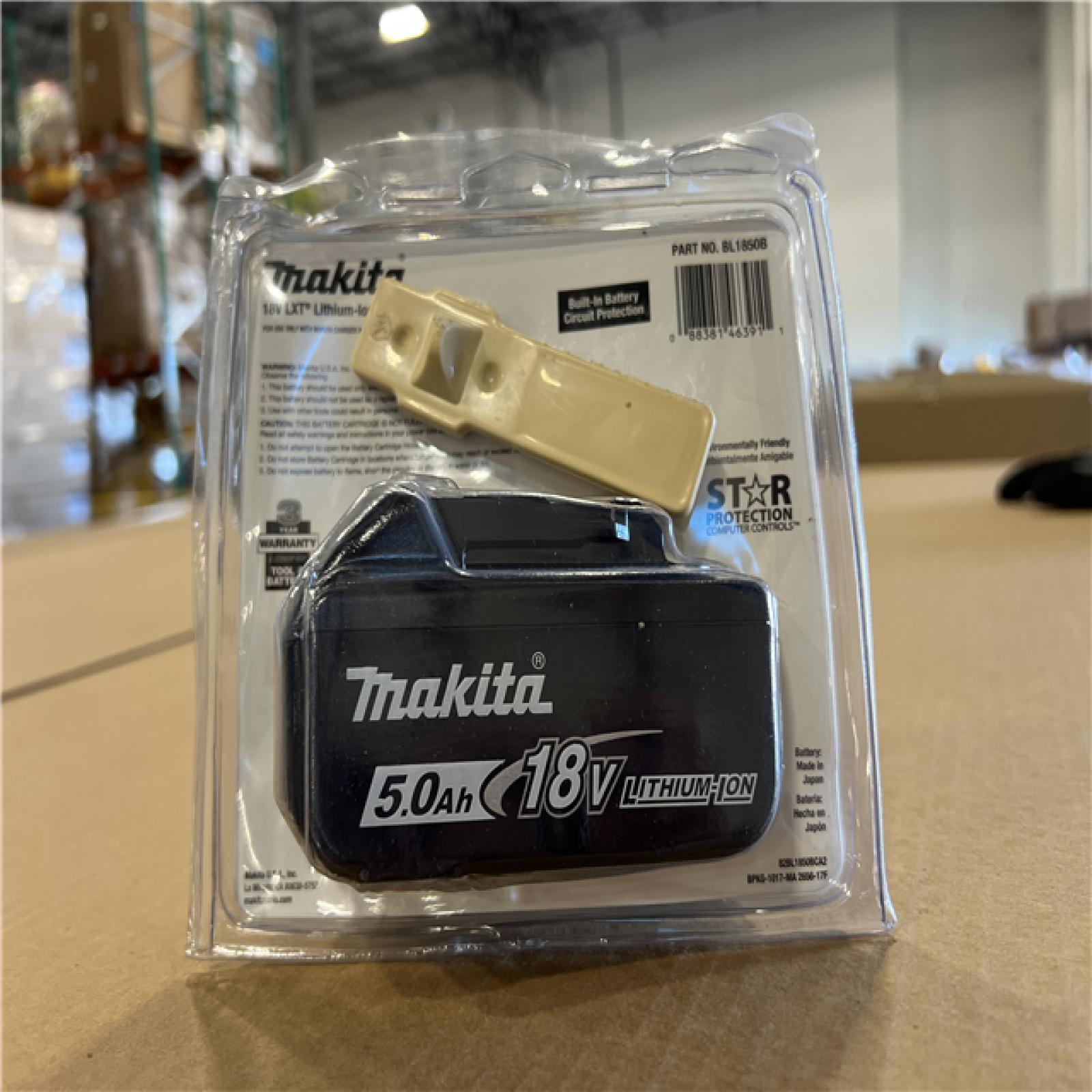 NEW! - Makita 18V LXT Lithium-Ion High Capacity Battery Pack 5.0Ah with Fuel Gauge