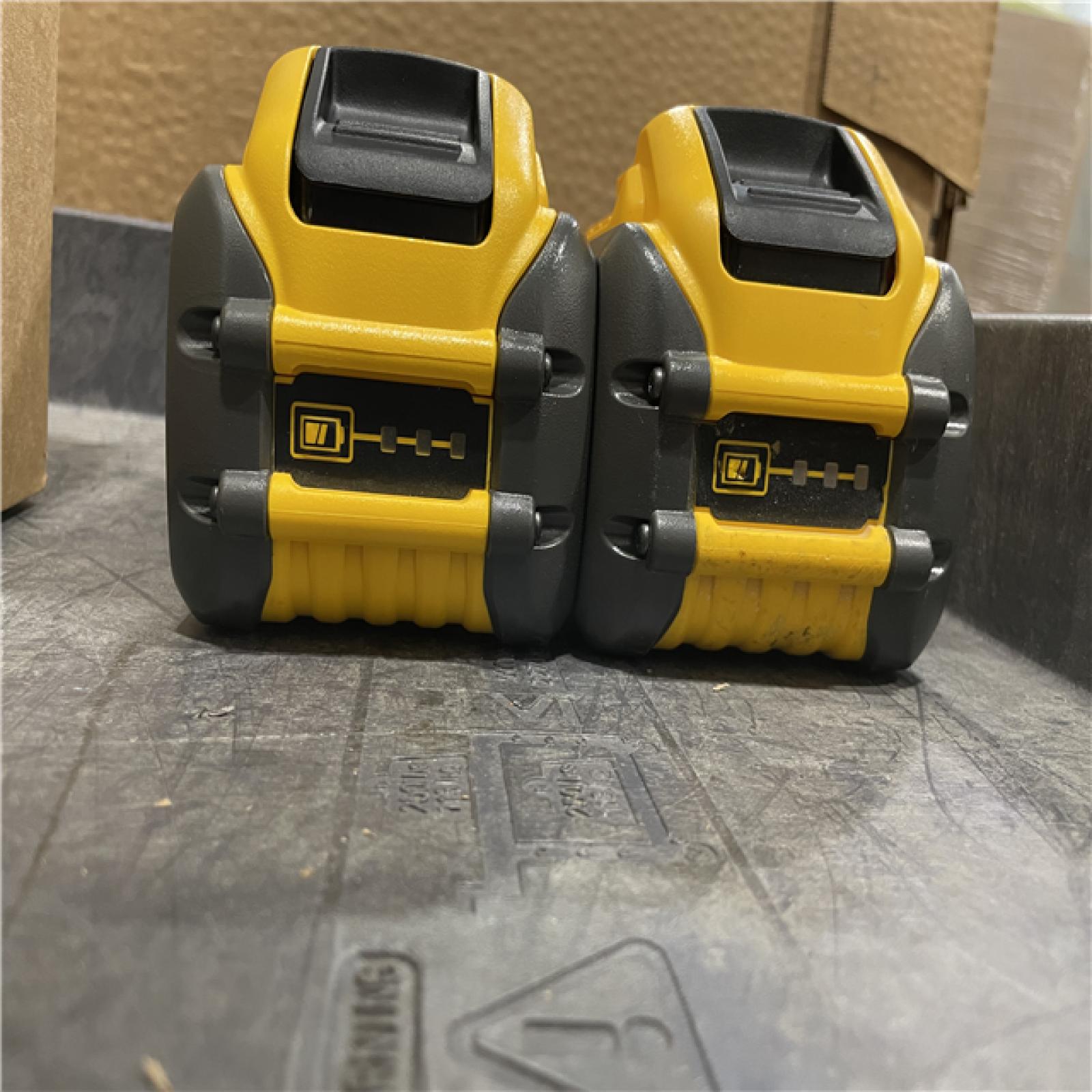 AS-IS DEWALT FLEXVOLT 20-Volt /60-Volt MAX Lithium-Ion 9.0Ah Battery (2-Pack)