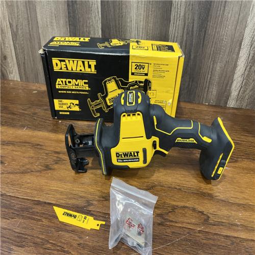 AS-IS DEWALT ATOMIC 20V MAX Cordless Brushless Compact Reciprocating Saw (Tool Only)