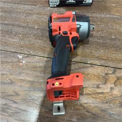 AS-ISMilwaukee M18 18V Fuel 1/2  Mid-Torque Impact Wrench Cordless Lithium-Ion Brushless with Friction Ring 2962-20