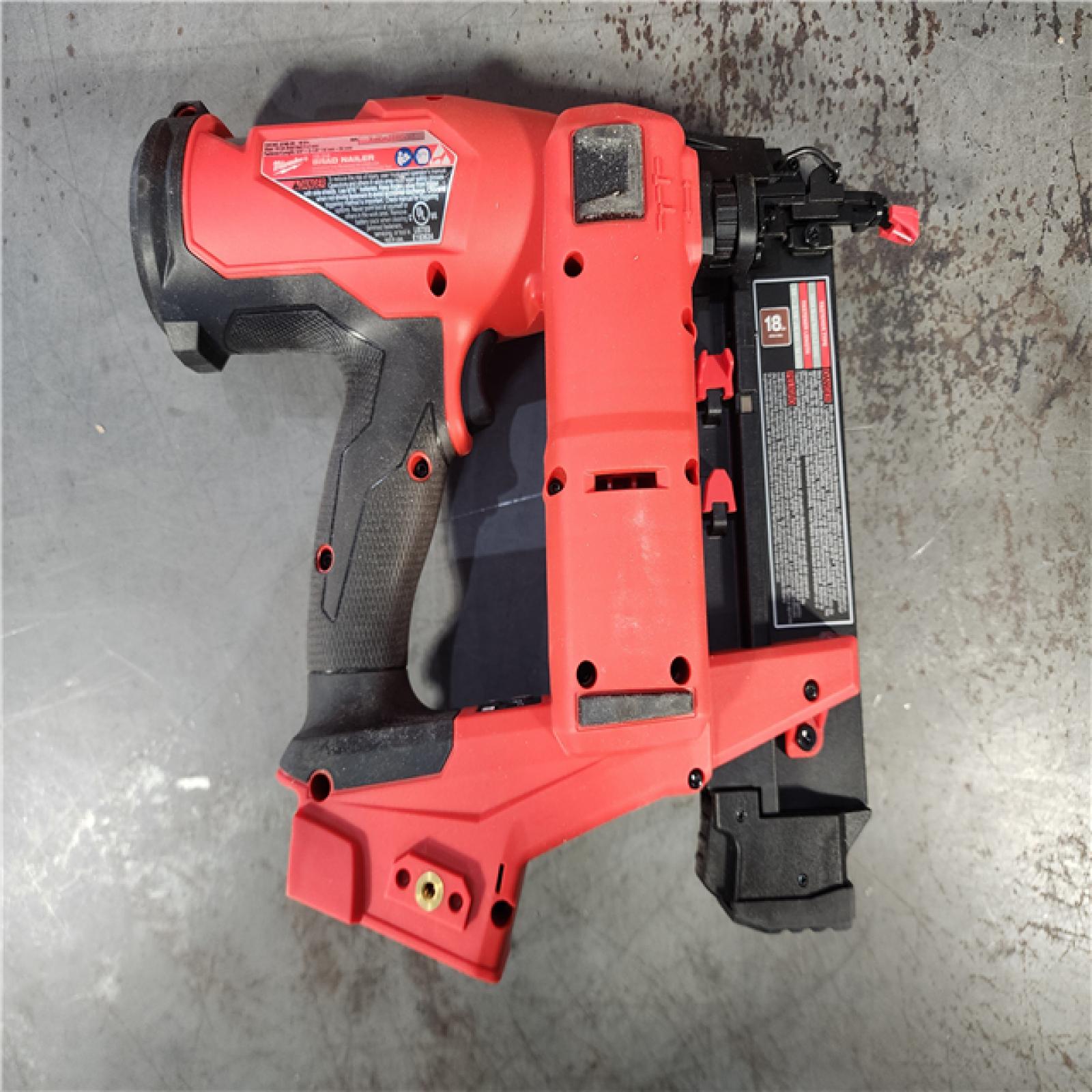 HOUSTON LOCATION - AS-IS Milwaukee M18 Fuel 18V Brushless 18-Gauge Brad Nailer 2746-20 (Bare Tool)