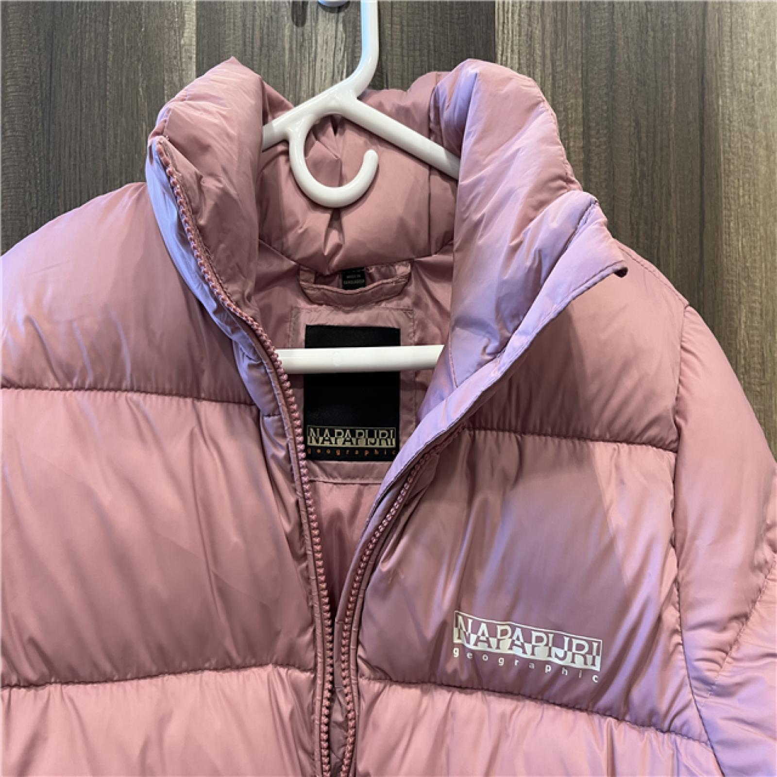 Napapijri Polyamide Jackets & Coat - Pink - SZ S