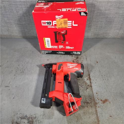 HOUSTON LOCATION - AS-IS (APPEARS LIKE NEW) M18 FUEL 18-Volt Lithium-Ion Brushless Cordless 18-Gauge 1/4 in. Narrow Crown Stapler (Tool-Only)