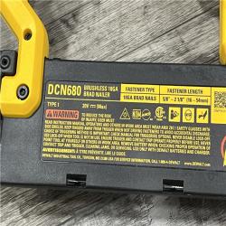 AS-IS DEWALT 20V MAX XR 18 Gauge Brad Nailer Kit