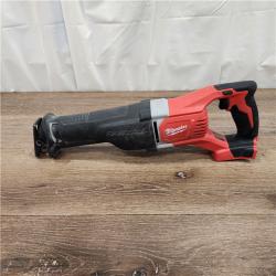 AS-IS Milwaukee  M18 SAWZALL Lithium-Ion Cordless Reciprocating Saw (Tool Only)