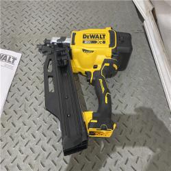 Houston location AS-IS DEWALT 20-Volt 21Â° Cordless Framing Nailer (Tool-Only)