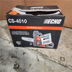 HOUSTON LOCATION - AS-IS Echo CS-4010-18 41.6CC 18 Inch Chainsaw with Bar and Chain